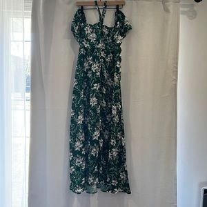 Green BloomChic Maxi Dress